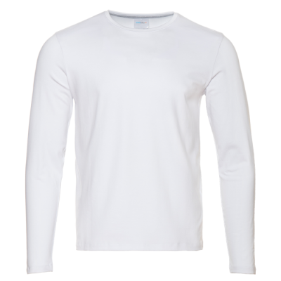Лонгслив STAN хлопок/эластан 180, 35, Белый,  (10/1)  (56/XXXL)