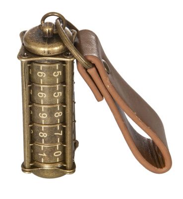 Флеш накопитель USB 2.0 Криптекс, металл, золотистый, 32 Gb