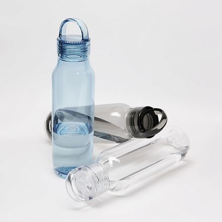 Бутылка для воды Импульс (Impulse), синяя, под полную запечатку