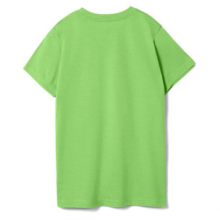 Футболка детская T-Bolka Kids, зеленое яблоко, размер 8 лет (118-128 см)