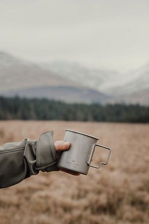 Ультралегка кружка Nordic Drift Trail из титана, 450 мл