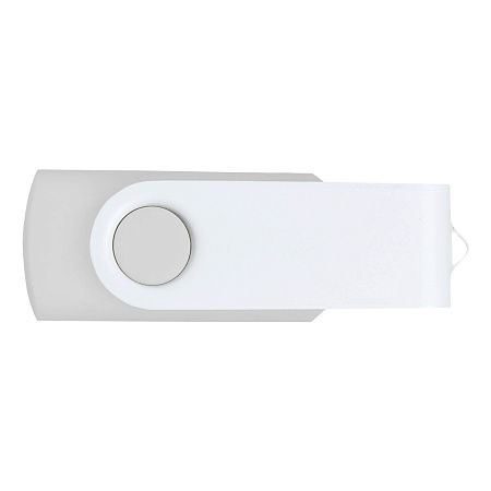 Флеш накопитель USB 2.0 Twister 16GB, пластик Софт Тач/металл, оранжевый/оранжевый