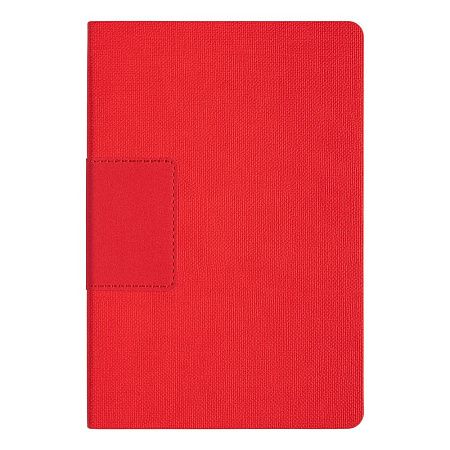 Ежедневник Flexy Stone Ostende А5, красный, недатированный, в гибкой обложке