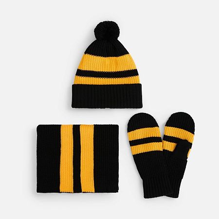 Варежки Winwear, черные, размер S/M