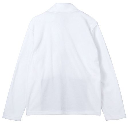 Куртка флисовая унисекс Manakin, белая, размер XS/S