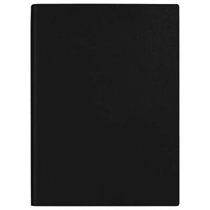Ежедневник Flexy Foggia Folio B5, черный, недатированный, в гибкой обложке в подарочной коробке