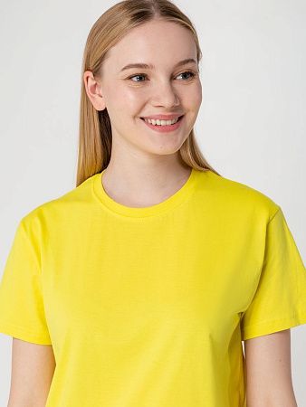 Футболка унисекс T-Bolka 160, желтая, размер 3XL v2