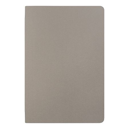 Ежедневник Flexy Velours de Soie Color А5, темно-серый, недатированный, в гибкой обложке