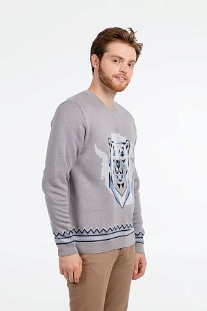 Джемпер Totem Bear, серый, размер S