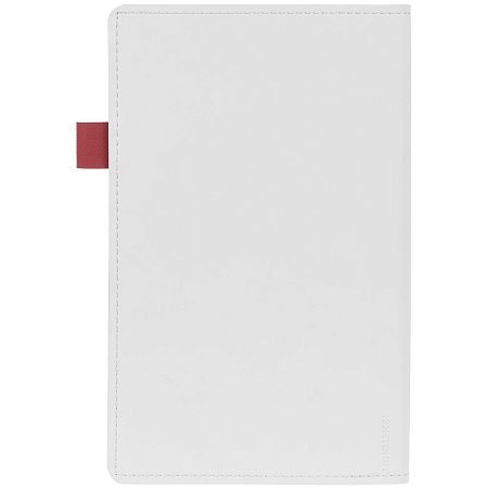 Ежедневник White Shall, недатированный, бело-зеленый