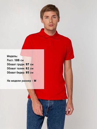 Рубашка поло мужская Virma Light, красная, размер 3XL