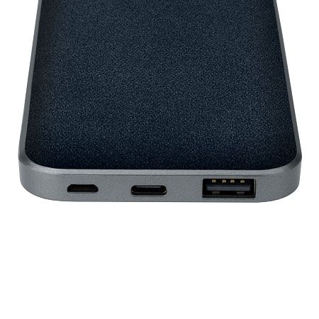 Внешний аккумулятор Ин Велюр (In Velour) 10000 mAh, серый