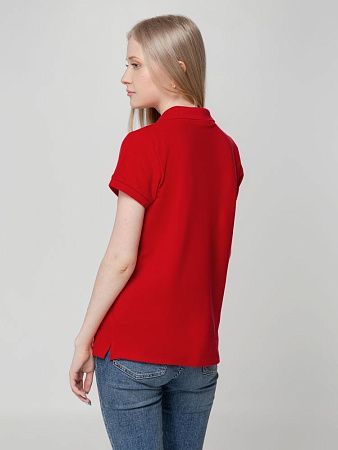 Рубашка поло женская Virma Lady, красная, размер L