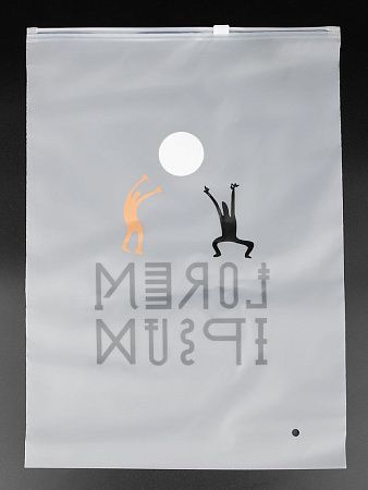 Пакет Zip Lock, M, белый