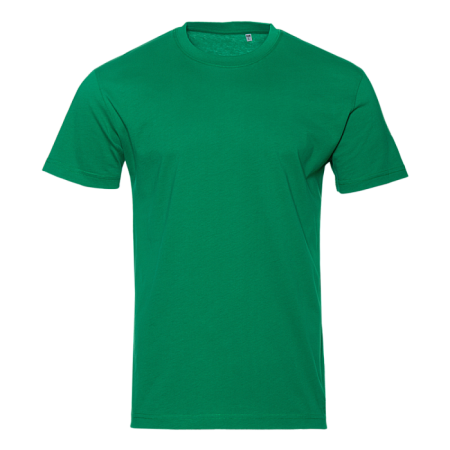 Футболка унисекс хлопок 150, 52, Зелёный,  (30)  (52/XL)