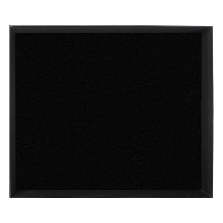 Коробка подарочная Solution Superior Alfa Soft Touch,  33,3*28,2*8 см, цвет черный, черный ложемент (под индивидуальную вырубку)