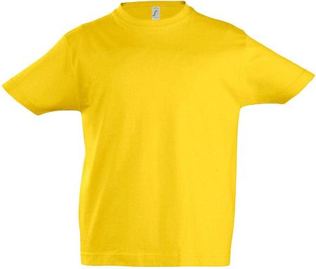 Футболка детская Imperial Kids 190, желтая, размер 4 года (96-104 см)