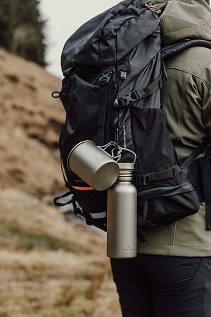Ультралегка кружка Nordic Drift Trail из титана, 450 мл