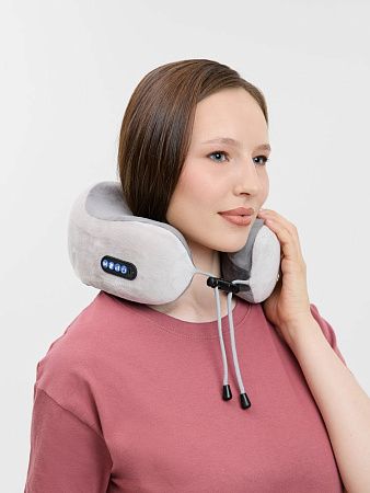 Дорожная подушка-массажер inRelax, ver.2, серая