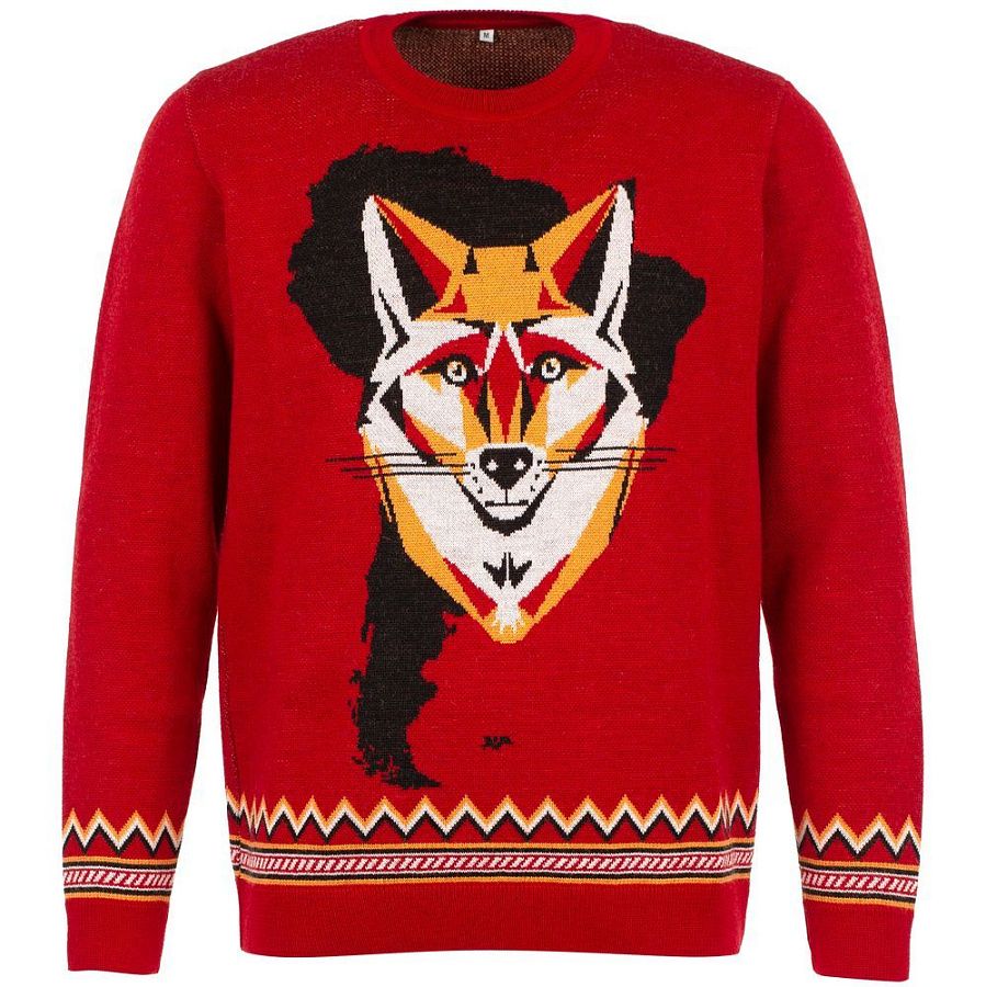 Джемпер Totem Fox, красный, размер L