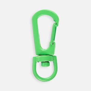 Застежка-карабин Snap Hook, S, зеленый неон