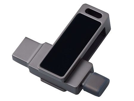 USB3.0/ Type-C флешка 2в1 на 32 ГБ «Спинлайт» с подсветкой