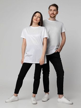 Футболка унисекс для сублимации Paint Tee, белая, размер 3XL