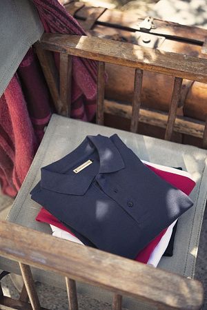 Рубашка поло женская Neptune, вишнево-красная, размер S