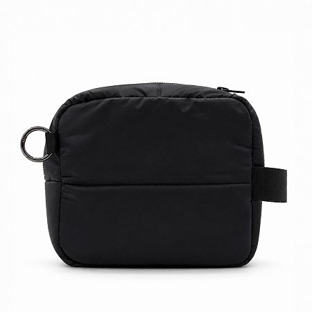 Несессер Superbag Bubble, стёганый, на молнии, с креплением на кольцо-карабин