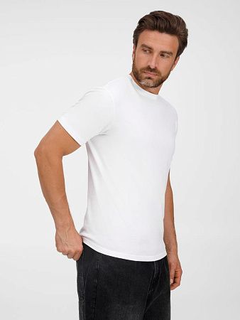 Футболка унисекс T-Bolka 180, белая, размер XS