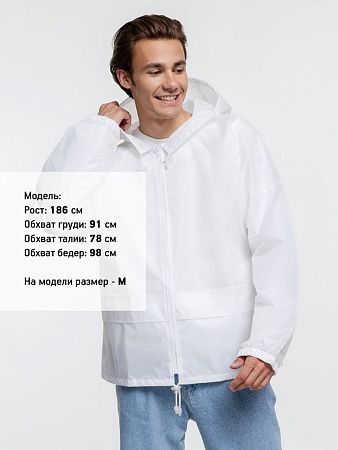 Ветровка Kivach Promo, белый, размер S