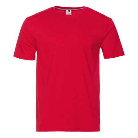 Футболка унисекс без бокового шва STAN хлопок 160, 02, Красный,  (14)  (54/XXL)