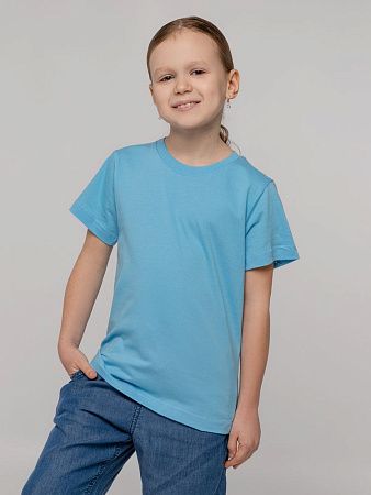 Футболка детская T-Bolka Kids, голубая, размер 6 лет (106-116 см)