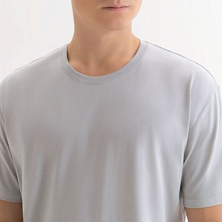 Футболка унисекс Крис (Kris), 150 гр., светло-серая