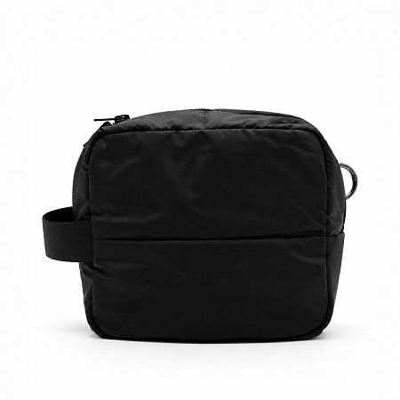 Несессер Superbag Bubble, стёганый, на молнии, с креплением на кольцо-карабин