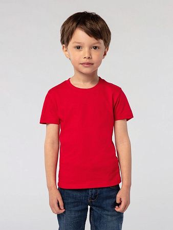 Футболка детская Pioneer Kids, красная, размер 10 лет (130-140 см)