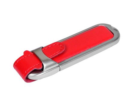 USB 2.0- флешка на 32 Гб с массивным классическим корпусом