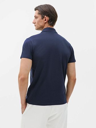 Рубашка поло мужская Prescott Men 170, кобальт (темно-синяя), размер S