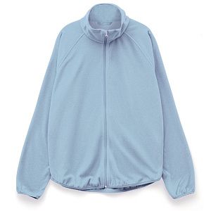 Куртка флисовая унисекс Fliska, голубая, размер XL/2XL