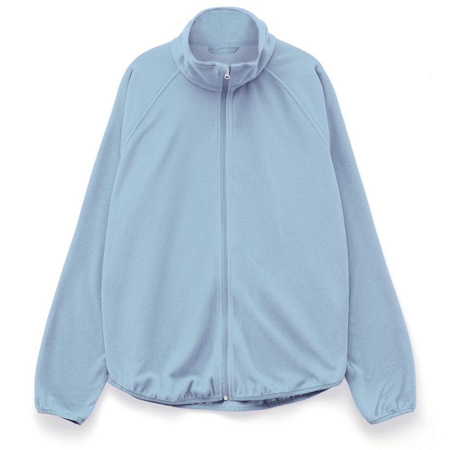 Куртка флисовая унисекс Fliska, голубая, размер XL/2XL