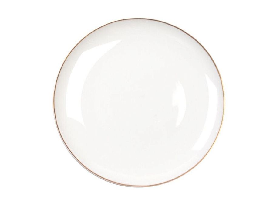 Тарелка «PLATE UNI GLD»