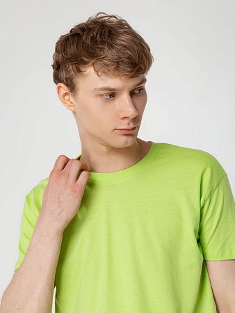 Футболка унисекс Regent 150, зеленое яблоко, размер 3XL
