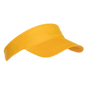 Козырёк STAN хлопок, 220, 25U, Жёлтый,  (12/1)  (56-58/ONE SIZE)