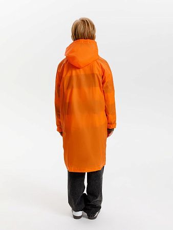 Дождевик детский RainDrop Kids, оранжевый, размер 8 лет (118-128 см)