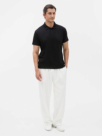 Рубашка поло мужская Prescott Men 170, черная, размер M