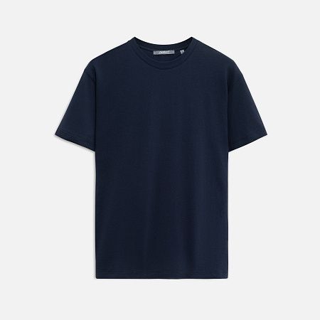 Футболка унисекс Крис (Kris), 150 гр., темно-синяя