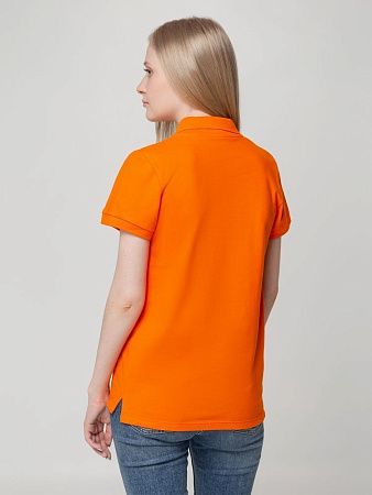 Рубашка поло женская Virma Lady, оранжевая, размер S