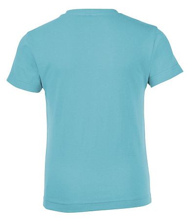 Футболка детская Regent Fit Kids, бирюзовая, размер 12 лет (142-152 см)