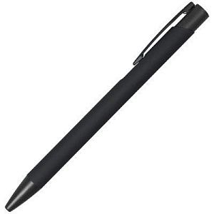 Ручка шариковая Legend Soft Touch Monochrome Requis, черная