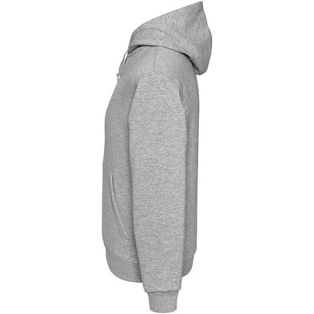Толстовка Hooded, серый меланж, размер XS